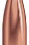 Speer Boat-Tail Big Game Rifle Bullets, copper-colored pointed bullet with gray tip