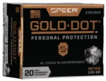 Speer Ammunition SPR GOLD DOT 357SIG 125GR HP 20/200