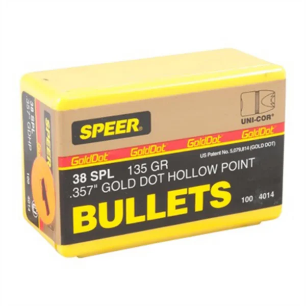 Speer Ammunition SPR GOLD DOT .357 135GR HP SB 100CT