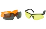 Walkers Game Ear Walker's Sport Shooting Glasses Black with Multiple Lenses 4/ct - alternate view 2