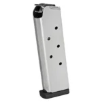 Springfield Armory Springfield 1911 Stainless Steel EMP Magazine with Slam Pad .45 ACP 7/rd