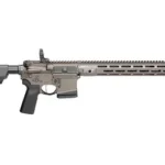 Springfield SPGFLD ST VIC V2 B5 gray rifle, right-side view with black stock and no magazine