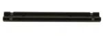 Weaver Standard Top Mount extension scope base, gloss black side view with mounting slots