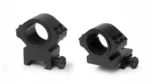 Konus Optics Konus 2-Piece Steel Riflescope Rings With Quick Release Lever 30mm Low Matte Black - alternate view 2