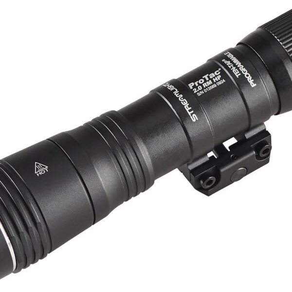 Streamlight ProTac 2.0 Rail Mount HP System Rifle Weapon Light 2000 Lumens Black with SL-B50 Rechargeable Battery