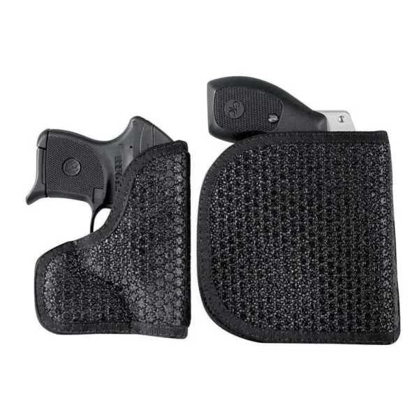 DeSantis M44 Super Fly black holster with textured removable outer panel