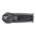 Surefire Stiletto Multi-Output Rechargeable Pocket LED Flashlight, black top view with controls