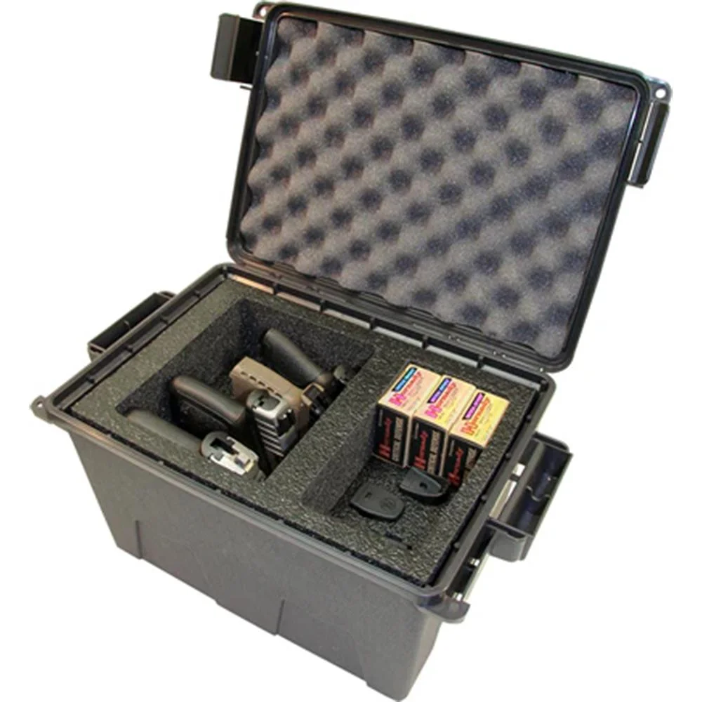 tactical-pistol-handgun-case-dark-earth-primary Mtm Molded Products Company MTM Tactical Pistol Handgun Case Fits 4 Handguns Dark Earth