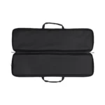 Allen Tac Six 46" Division Tactical Case, black, open view with carry handles
