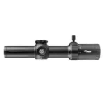 Sig Sauer TANGO-MSR LPVO Rifle Scope, black right-side view with adjustment turrets