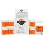 Tannerite Starter Pack Exploding Rifle Targets with white box and six orange-labeled containers