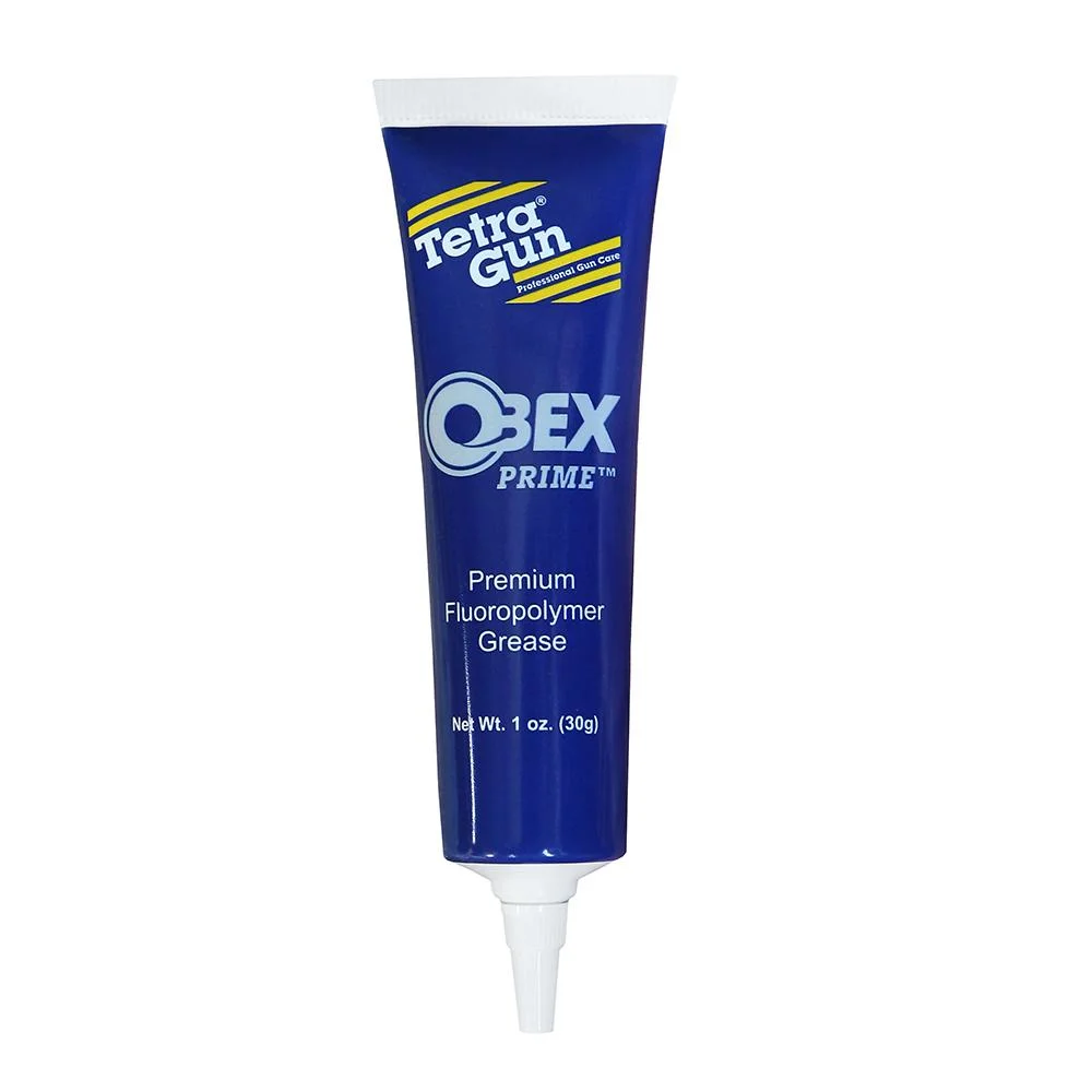 tetra-gun-obex-prime-light-gun-grease-primary Tetra Gun Obex Prime Light Gun Grease in a blue and white tube, front view
