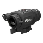 Sig Sauer Echo CV25 Thermal Clip On, black angled front view with lens, controls and mount