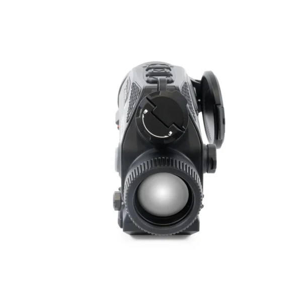 IRay USA Nocpix Slim Series H35 thermal optic in black, front view with lens and control dial
