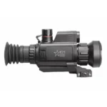 AGM Varmint V2 LRF 35-384 Thermal Rifle Scope, black right-side view with eyecup and mount