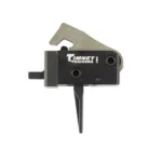 TIMNEY SIG MPX SNGL STG STRGHT TRIGG black trigger unit with straight trigger, side view
