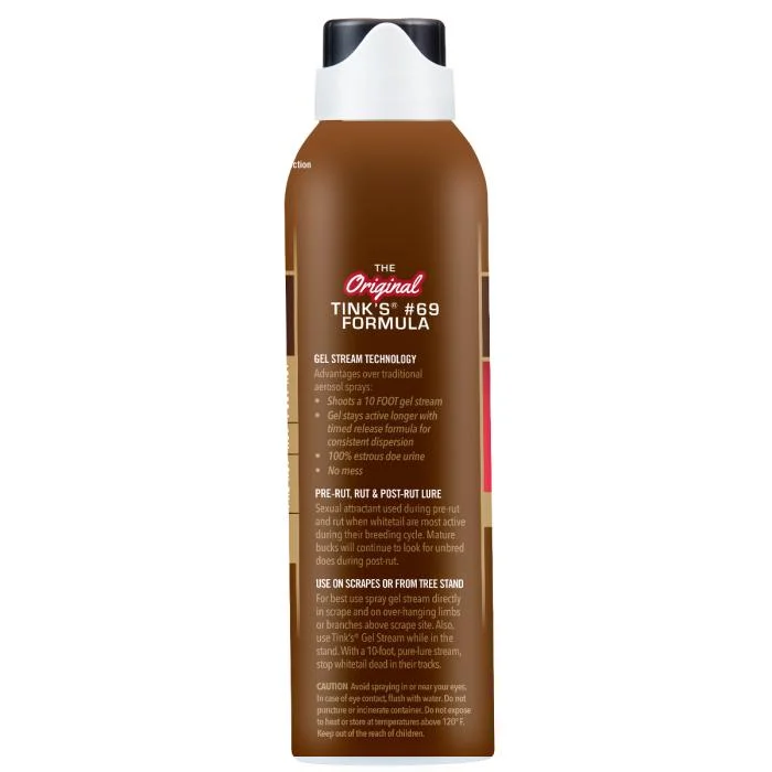 tinks-69-hot-shot-gel-stream-spray-5oz-primary Dead Down Wind DBA Arcus Hunting Tink's #69 Hot Shot Gel Stream Spray - 5oz