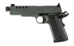 Tisas Arms Corp Tisas 1911 Night Stalker SF Handgun .45 Auto 8rd Magazine(2) 5" Threaded Barrel Grey Cerakote Finish