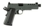 Tisas Arms Corp Tisas 1911 Night Stalker SF Handgun .45 Auto 8rd Magazine(2) 5" Threaded Barrel Grey Cerakote Finish