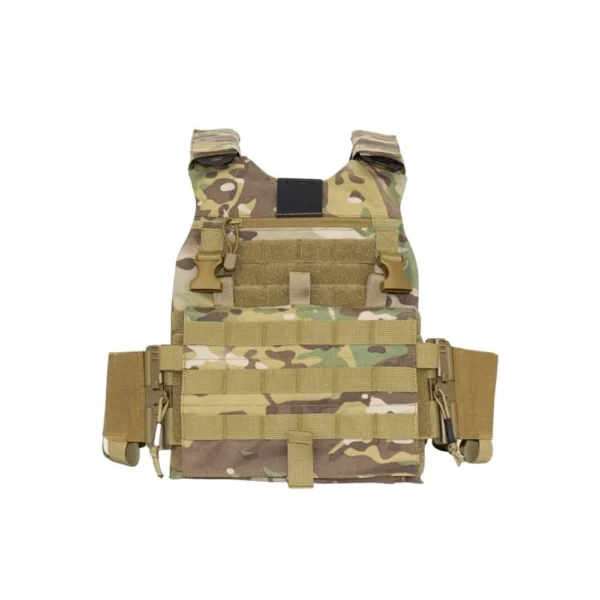 10 Ring Guard Dog Trakr Plate Carrier Multicam with Front Placard