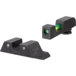 TRIJICON DI NS FOR GLOCK 42/43, black front and rear sights with green inserts