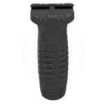 TROY CQB VERT GRP POLY BLK, black vertical grip with ribbed sides and contoured top