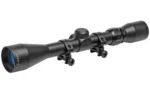 Truglo Trushot Rifle Scope w/Weaver Style Rings - 3-9x40mm 11.52-37.7' 3.15-3.94" Matte - alternate view 2