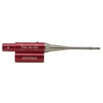 Concept Development Corp. Sitelite SL-500 Ultra Mag Green Laser Boresighter, red and silver side view