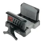 AOB BOG DeathGrip UltraLite, angled view of gray and black clamp with adjustment knob