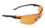 The Allen Company Inc. Allen ULTRX Keen Safety Glasses Black with Amber Lenses - alternate view 9
