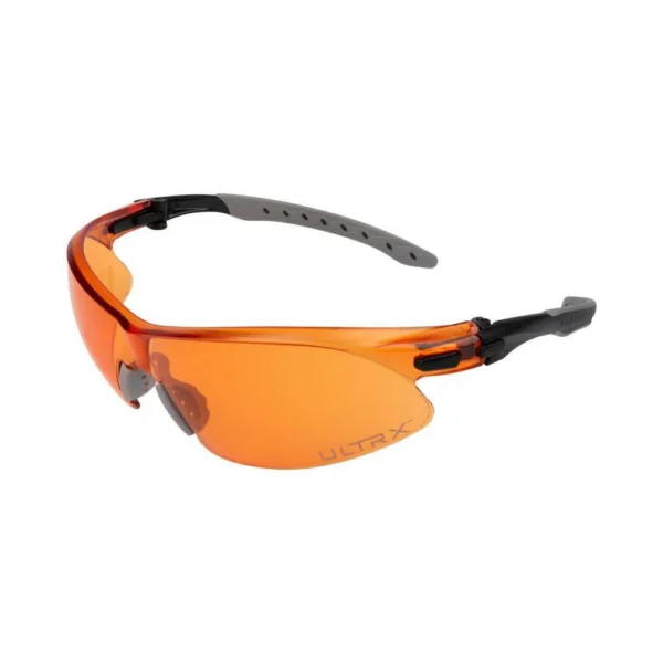 The Allen Company Inc. Allen ULTRX Keen Safety Glasses Black with Amber Lenses