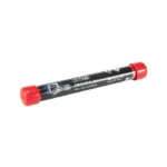 Umarex UMX T4E 50 CAL PEPPER BALL 10 CT, clear tube with black label and red end caps