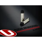 Underwood Ammo Lead Semi-Wadcutter Hollow Point Gas Check Handgun Ammunition, two cartridges