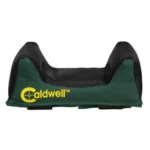 AOB Caldwell Universal Shooting Bags Front Bag, green and black wide front view