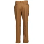 Browning Upland Denim Pant in chocolate tan, rear view with belt loops and pockets
