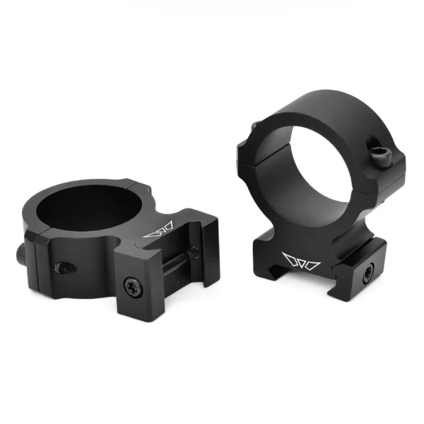 WARNE VAPOR HORIZ 30MM RINGS MED