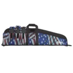 Allen Victory Tactical Rifle Case, Stars & Stripes pattern with black trim, handles and pockets