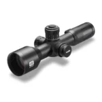 EOTech Vudu Rifle Scope, black angled view with objective lens and adjustment turrets