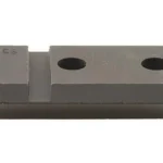 Weaver Grand Slam Steel Top Mount Scope Base S36 CF-2 Rear, matte black top view with two holes
