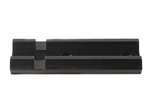 Weaver #402M, black angled top view showing the grooved mounting base