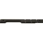 Weaver Standard Top Mount Aluminum Scope Base #413M, black base in top view