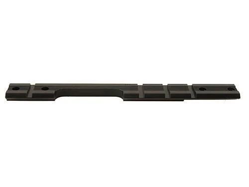 Weaver Standard Top Mount Aluminum Scope Base #413M, black base in top view