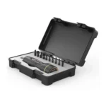 AOB Wheeler FAT Wrench black wrench and bits arranged in an open black case