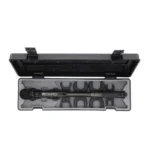 AOB Wheeler XL FAT Wrench set in an open black fitted case with crowfoot attachments