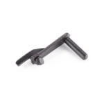 Wilson Combat Slide Stop for 1911 Extended Blue, dark metal part in angled side view