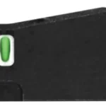 XS Sights XS DXT2 BIG DOT, black front and rear sights with yellow-green inserts
