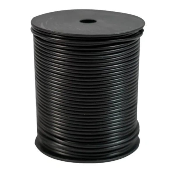 AVIAN Zink PVC Decoy Line, black line wound on a large spool