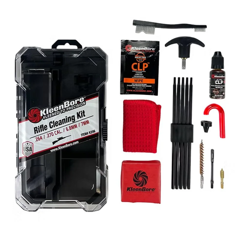 026249000151-primary-1 Kleen Bore Kleenbore Rifle Cleaning Kit .264/.270/7mm