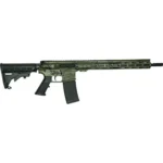 10 Ring Great Lakes AR-15 Rifle .223 Wylde 30rd Magazine 16" Barrel Lichen Green with 5 OTF 3-1/2" Blade Knives