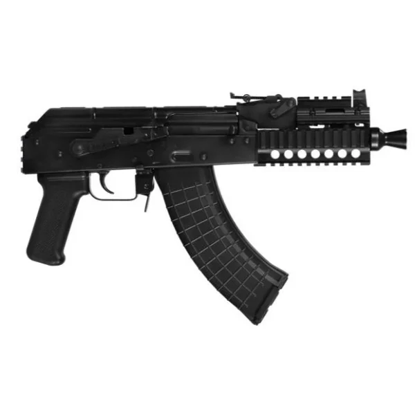 10 Ring Pioneer Arms Quad-Rail Micro Hellpup PRO AK Pistol 7.62x39 30rd Magazine(2) 7" Barrel Picatinny Optics Rail